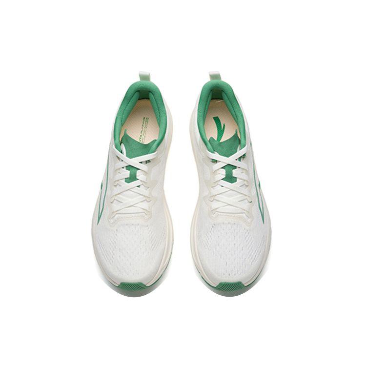 Anta Asphalt Dominator 1.0 Long Distance Training Running Shoes Women Sneakers White Green 122225590R-3
