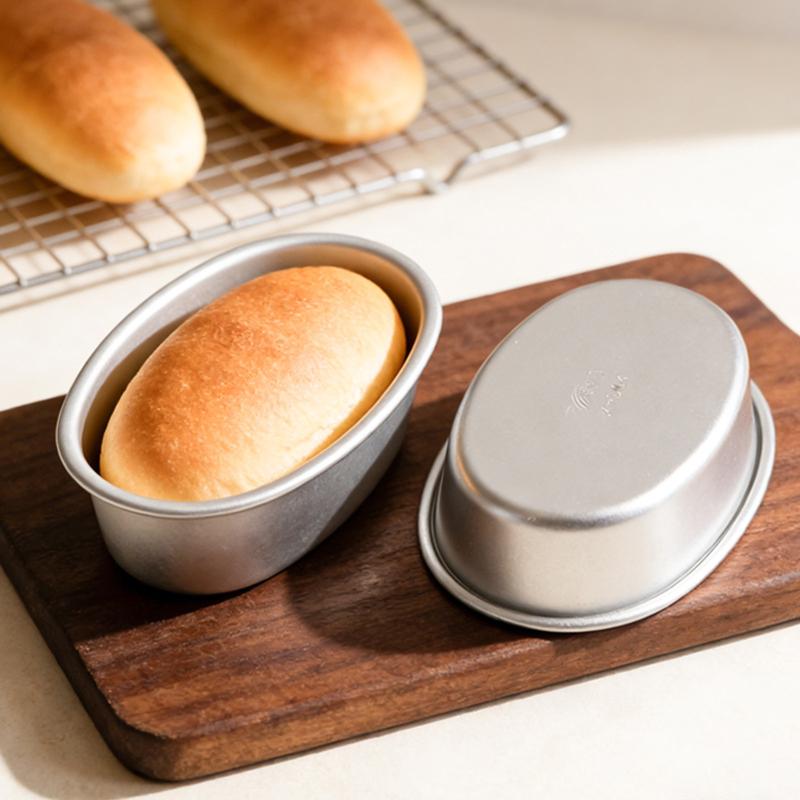 1 ks Oválná dortová forma Forma na sýr Hliníková slitina Nepřilnavá forma na pečení pro mini cheesecake flan tart pudink Pečicí potřeby