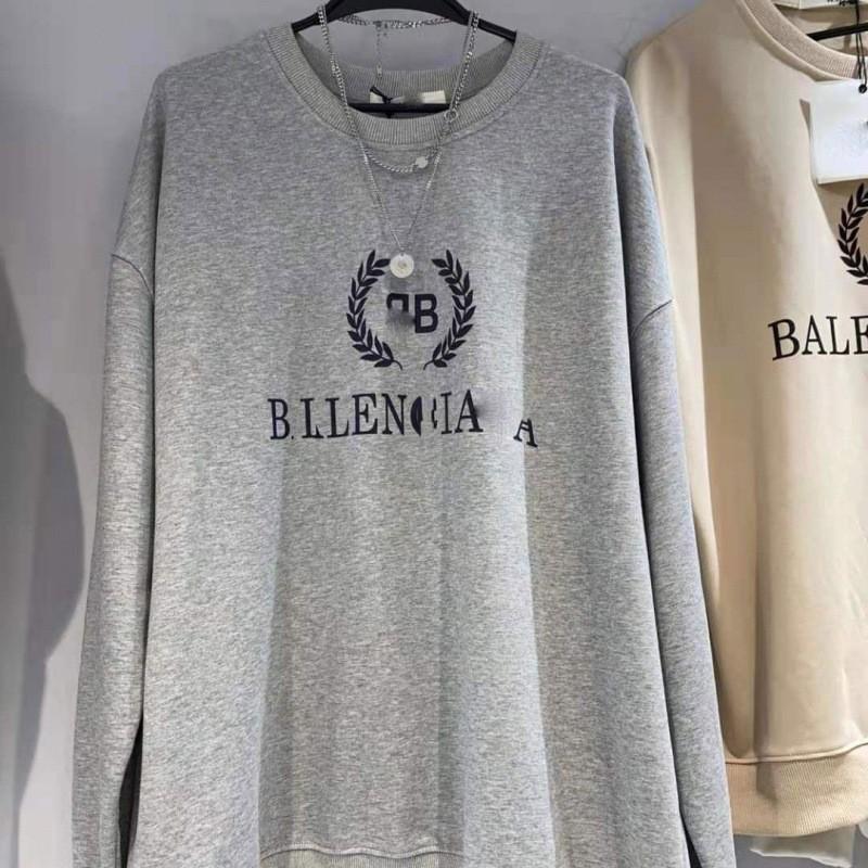 Cross New Paris Shijia Unisex Heavyweight Cotton Terry Hoodie - Wheat Ear Design