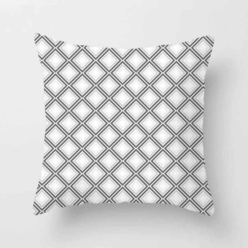 Pillowcase Geometric Throw Cushion Cover Popular Household  Supplies Modern Minimalist Sofa Pillow Cases