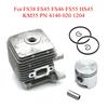 For BG 45 Blower Backpack Blower 34mm Piston Kit Garden Tools Cylinder Piston Kit For Brush Cutter Hedge Trimmer