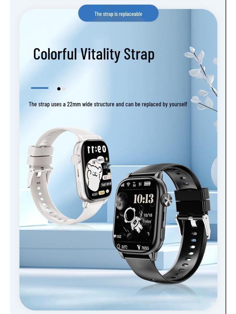 Middle School Student Smartwatch: Kids' Video, GPS, SIM Dual Call.