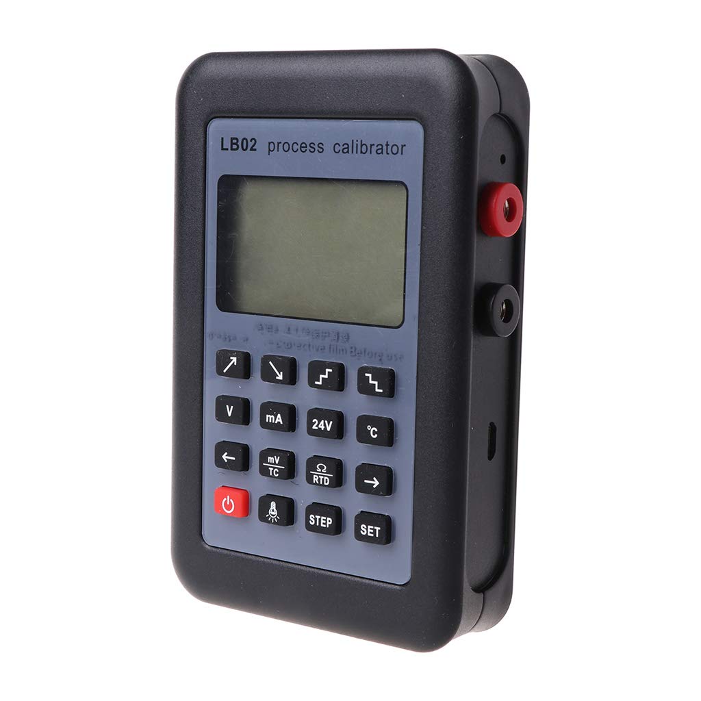 Compact Resistor Current Voltmeter Signal Generator Source Process Calibrator 4-20MA/0-10V/MV LCD Display Durable