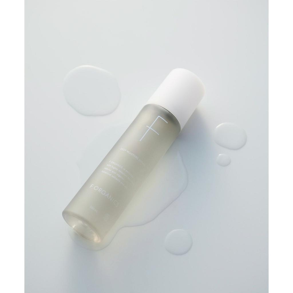 F ORGANICS Deep Moisture Lotion 150mL EFFE Organic Moisturizing Natural Cosmetics Hydrating Anti-Aging Skincare Dry Skin Sensitive Hydration Acne Men