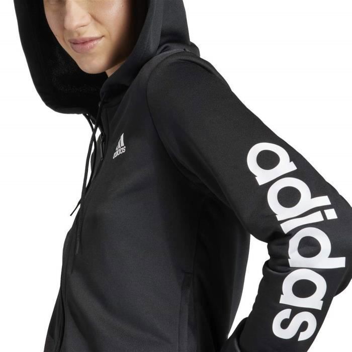 Survêtement Femme - Adidas - Linear - Noir - Manches Longues - Fitness Multisport