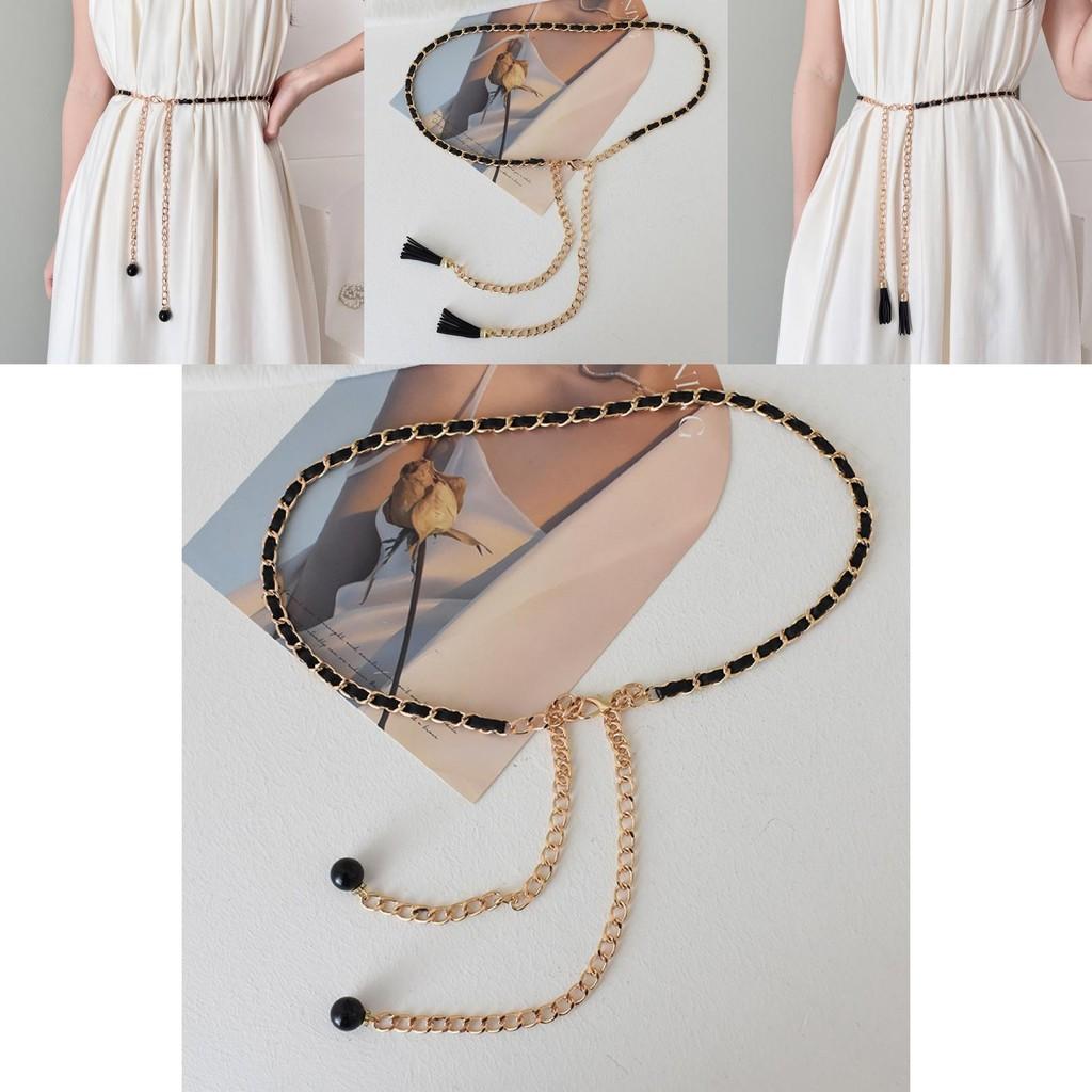 And Decorative Versatile Tassel Waist Belt For Womens Summer 2024 Wardrobe