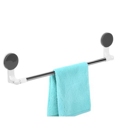 Bathroom Towel Rack with Suction Cups, Wall-Mounted, No-Drilling