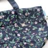 [Wedgwood] Zippered Eco Bag, Replenish Series, Wild Strawberry Navy (Packaged) Eco Bag/Reusable Bag 000299-0001-02
