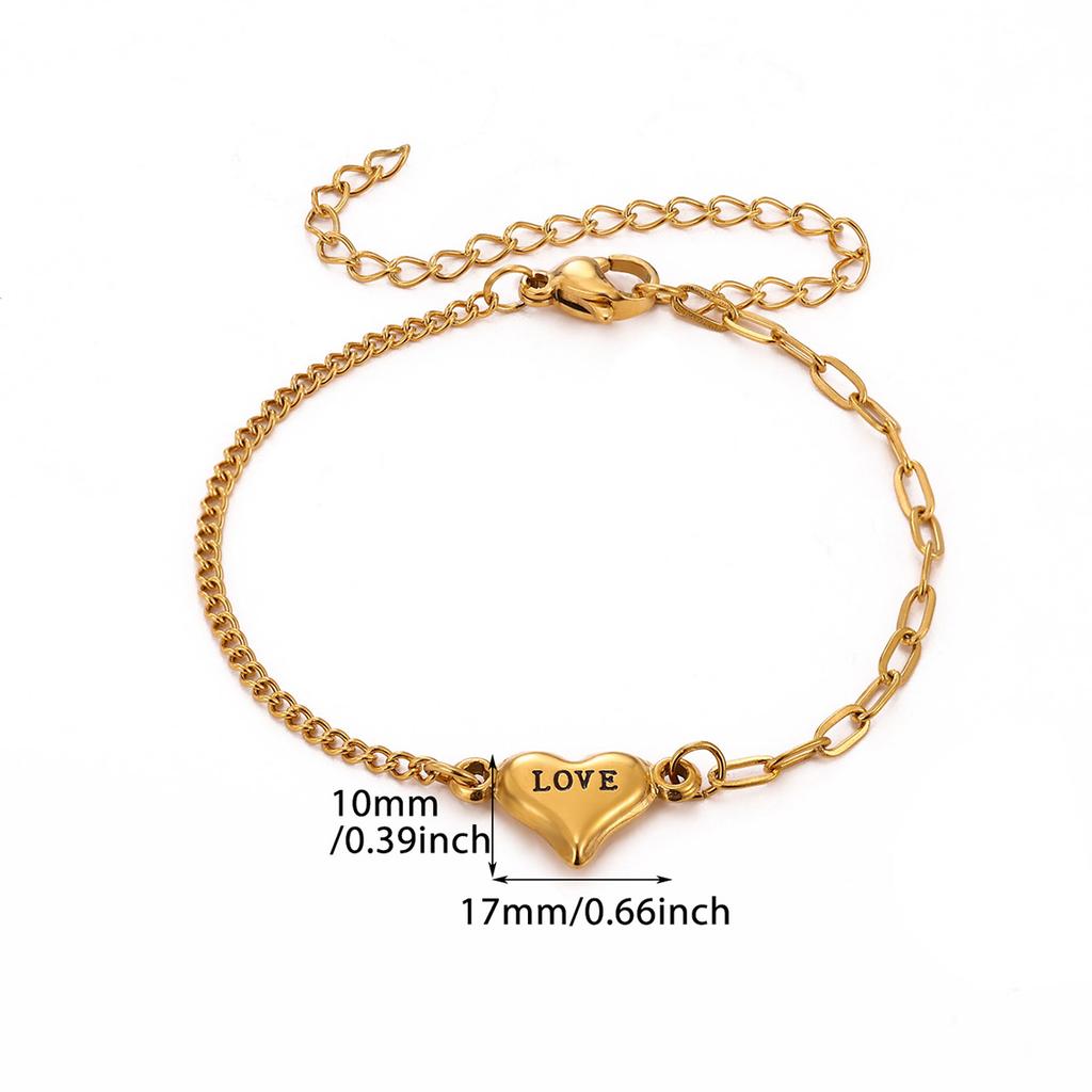 Dainty Mini Mama Letter Bracelet For Women Gold Color Stainless Steel Elegant Adjustable Link Chain Mother's Day Jewelry Mumgift