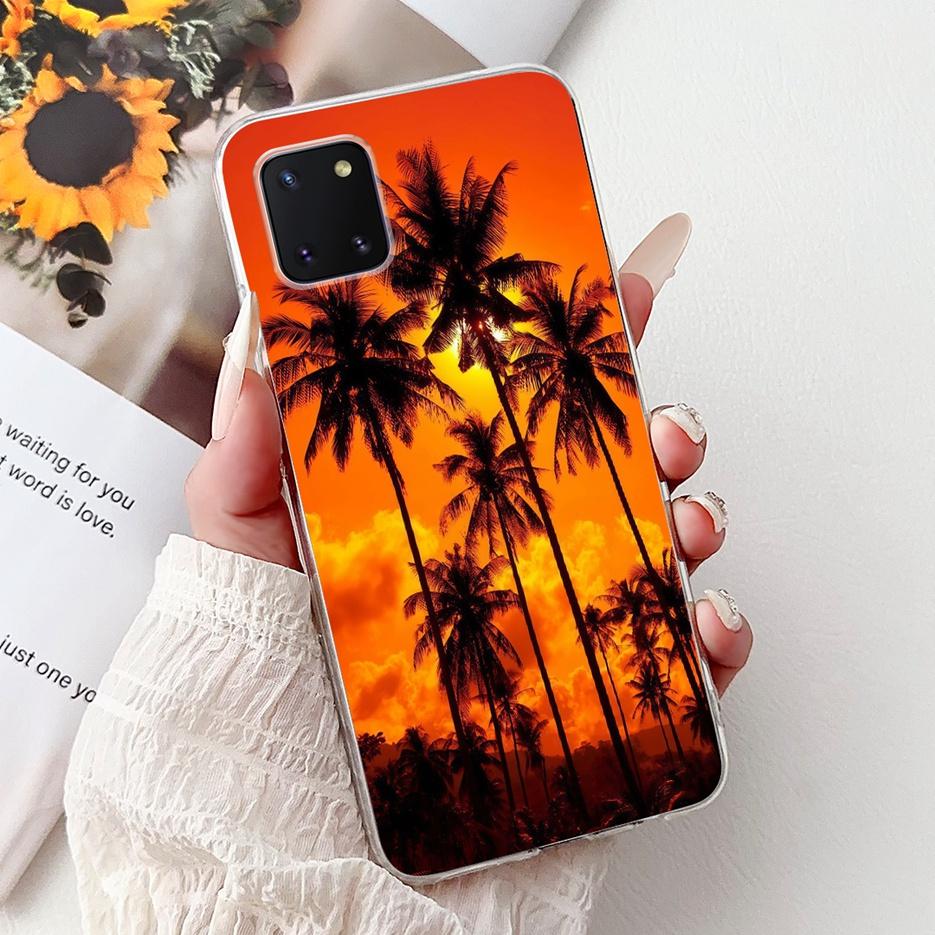 For Samsung Galaxy Note 10 Lite Case SM-N770F Luxury Love Heart Painted Cover Soft Slim Phone Case For Samsung Note10 Lite Shell