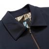 Fleece-Lined Cotton-Padded Jacket for Middle-Aged Men: Perfect for Autumn and Winter, Ideal as a Dad's Outfit