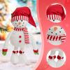 Telescopic Christmas Snowman Figurine Decoration Decor Retractable Standing Doll for