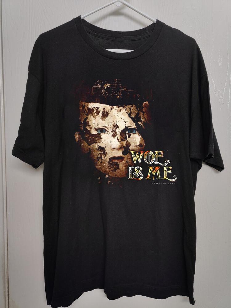 Collection Woe Is Me Band Album T Shirt Black All Size S-5XL Gift Fan BT954 Unisex T-Shirt M