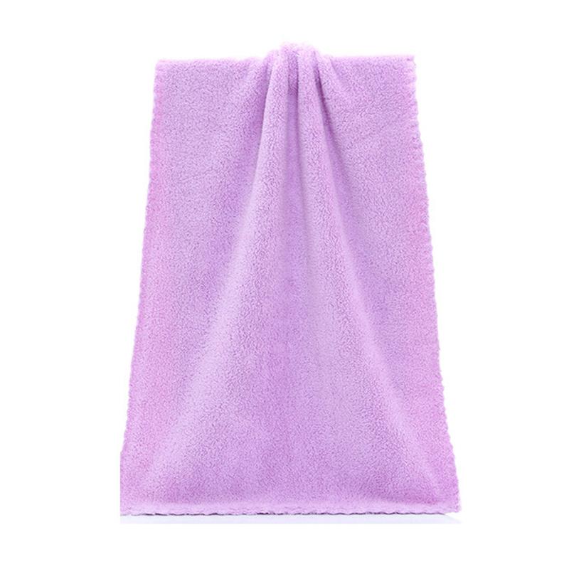 35x75cm Coral Velvet Polyester Brokátový ručník Měkký savý Pohodlný dárek Bytový textil Koupelnové potřeby