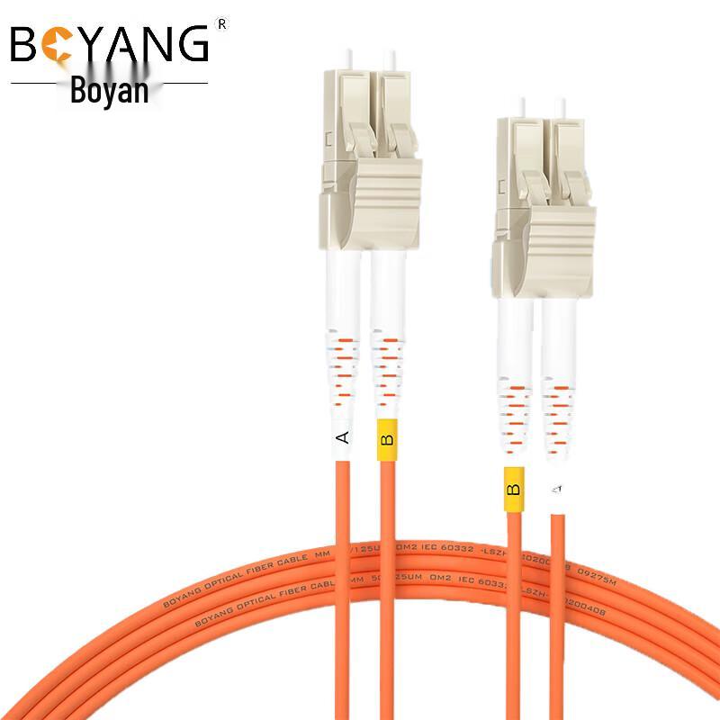 

Boyang Telecom-Grade LC-LC Single-Mode Fiber Optic Patch Cable