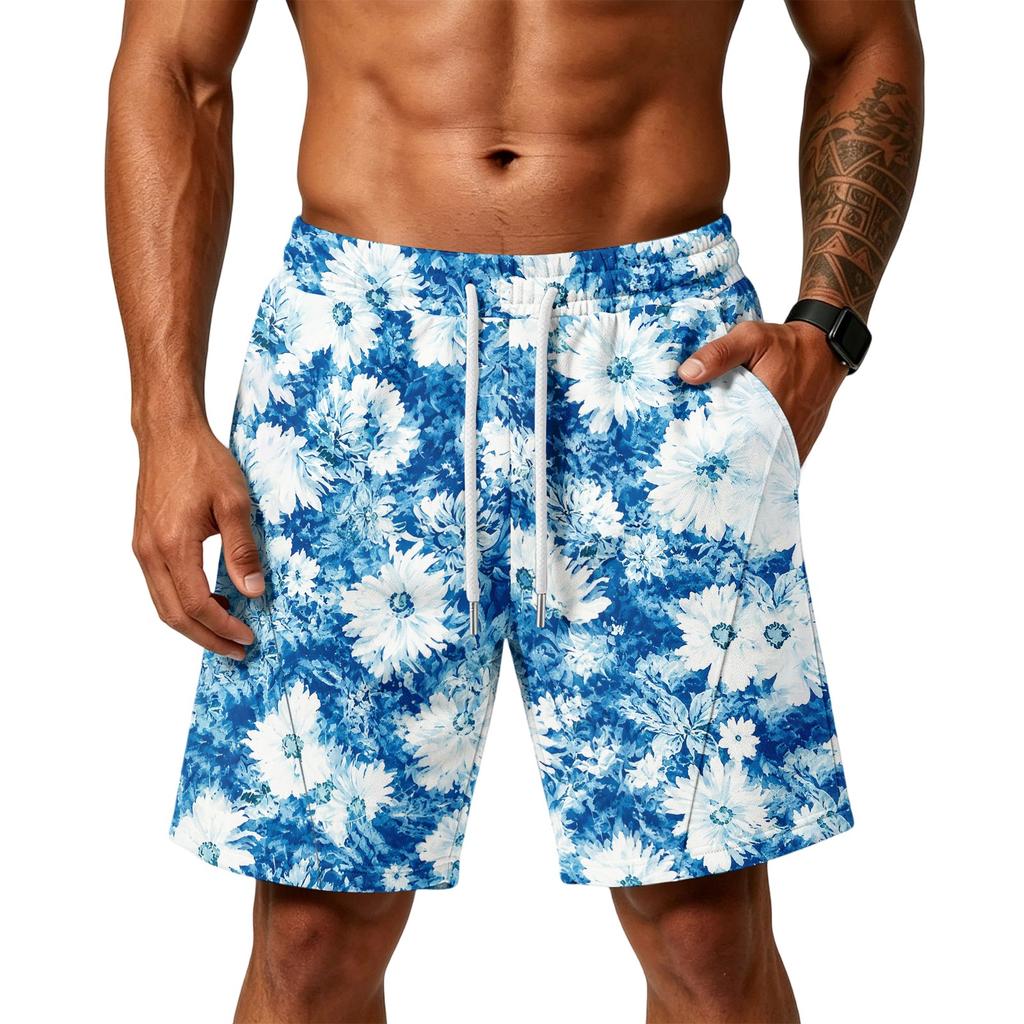 Men's Loose Shorts with Pockets, Quick-Dry Lightweight for Gym Training Beach