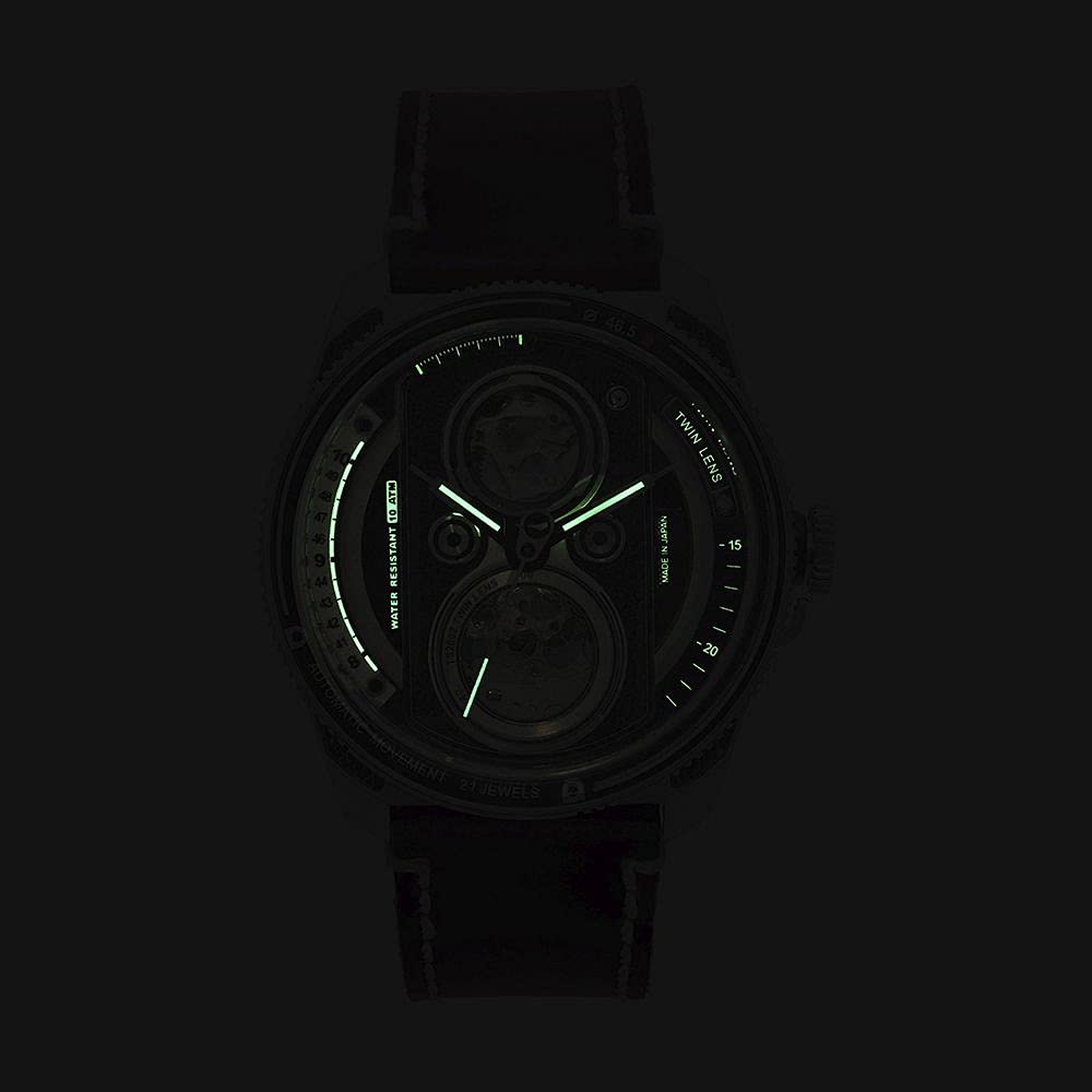 TAX TS2002B Brown Automatic Watch Men's