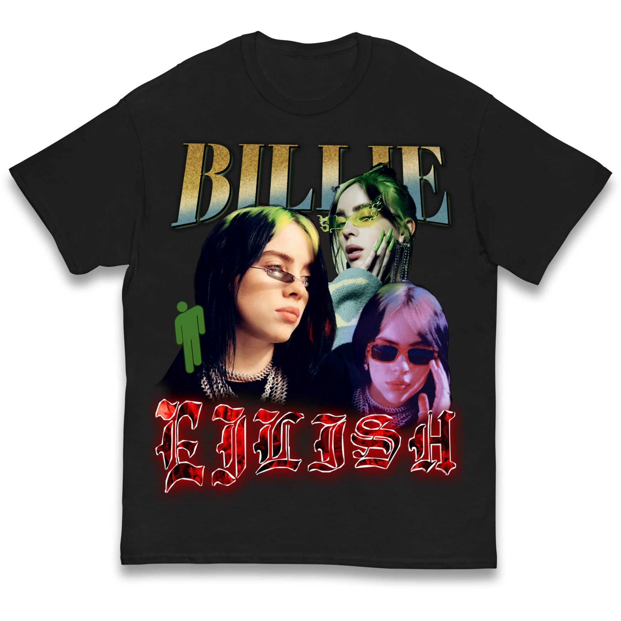 Billie Eilish Bootleg Kids T Shirt 140