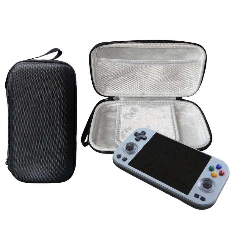 Gaming Console Case Storage Pouches Waterproof Shockproof with Secure Interior Lining For RG477M Easy Carry Organizers
