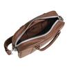 adidas Originálna PU aktovka, Taška cez rameno, Crossbody taška, Kabelka Dámska Mäkká Hnedá Adidas KC0371