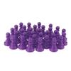 32Pcs 2.5*1.5Cm Chessman Plastic Pawns Checkers Pieces For Games Tabletop Markers Components