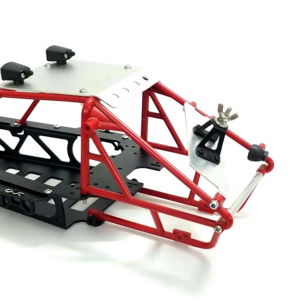 Kingfly Ultra-Lightweight Aluminum Chassis for Tamiya Wild One-Off RoaderAttack Buggy