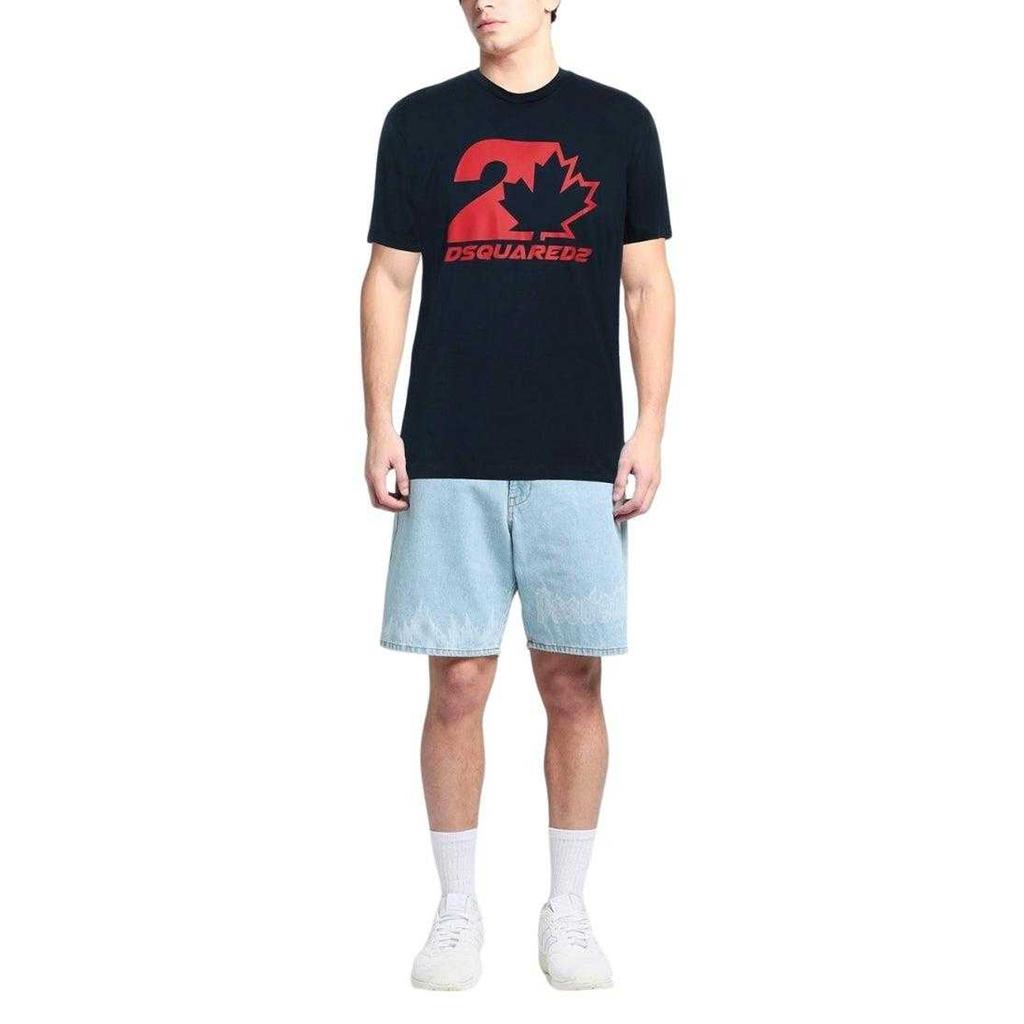 DSquared2 Unisex Adult Maple Leaf Cool Fit T-Shirt