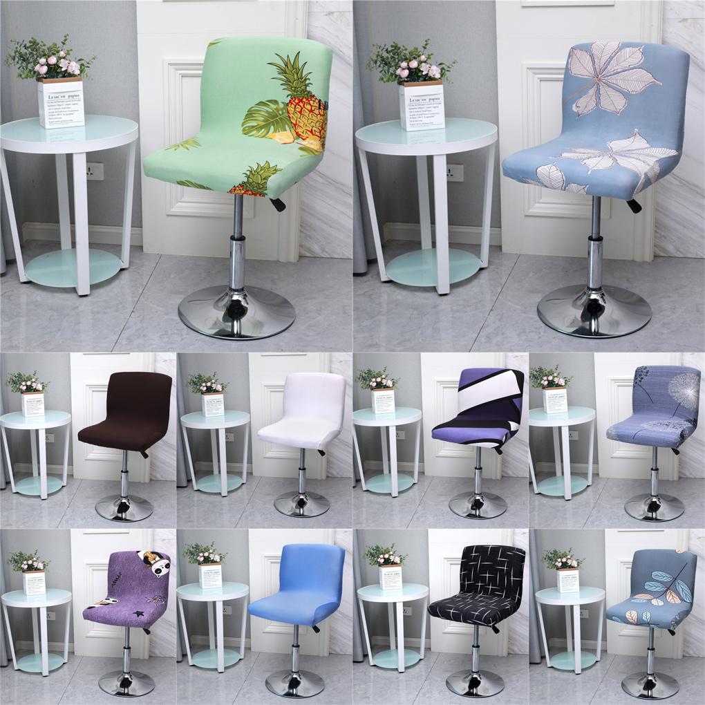 Chair Cover Elastic Business Bar Cafe Restaurant Living Room Bedroom Kitchen Stool Seat Stretchable Decoration Slipcover