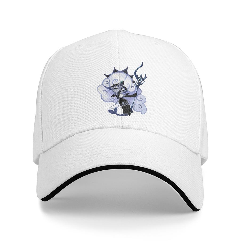 Shadow Milk Cookie Baseball Caps Fashion Cookie Run Kingdom Sandwich Hat Unisex Women Adjustable Headwear Outdoor