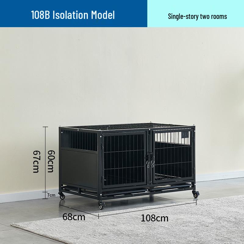 Multi-Tier Galvanized Pet Cage for Boarding, Breeding & Hospitalization