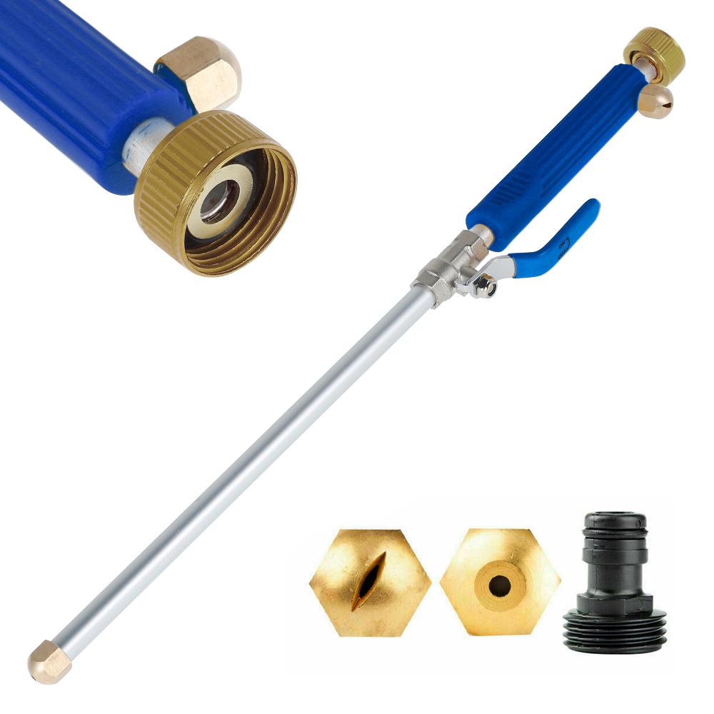 

Водяной пистолет высокого давления для мойки автомобилей, садовой уборки, насадка-пистолет, насадка для распылителя воды, аксессуары синий