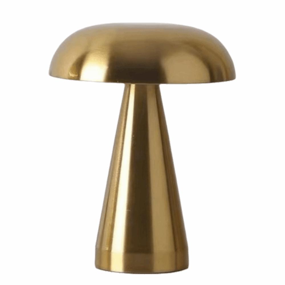 

Rechargeable LED Table Lamp Touch Sensor Mushroom Lamp Creative Bar Table Lamp Coffee Shop золотой