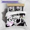 3pcs Custom Name Byakuya Kuchiki Bedding Set Duvet Cover Closure Includes 1 Duvet Cover & 2 Pillowcases for All Seasons Bedroom Decor