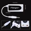 Flanger FC-21 Electric GuitarBass to Smartphone Connector Converter Interface System with 3.5mm Earphone Jack and 6.35mm Output, Compatible with