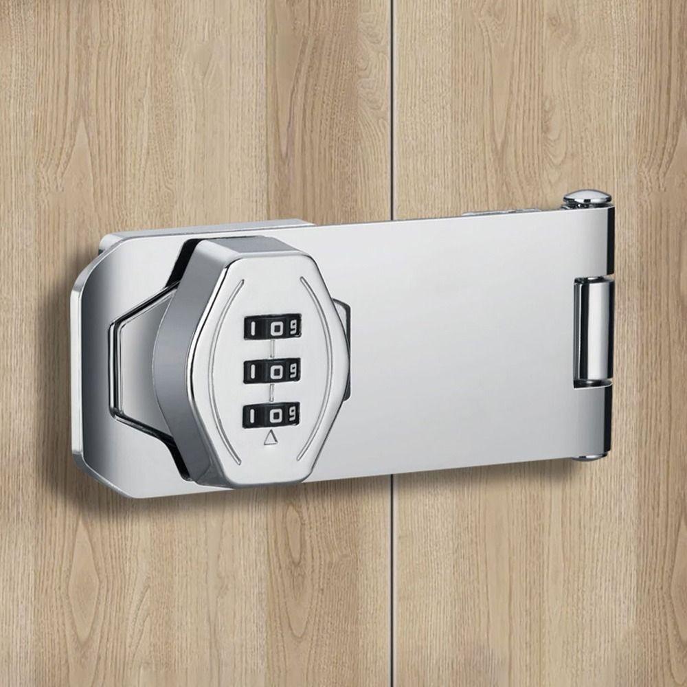 Anti-Theft Cabinet Password Locks Zinc Alloy Window Stoppers New Combination Coded Lock  Door