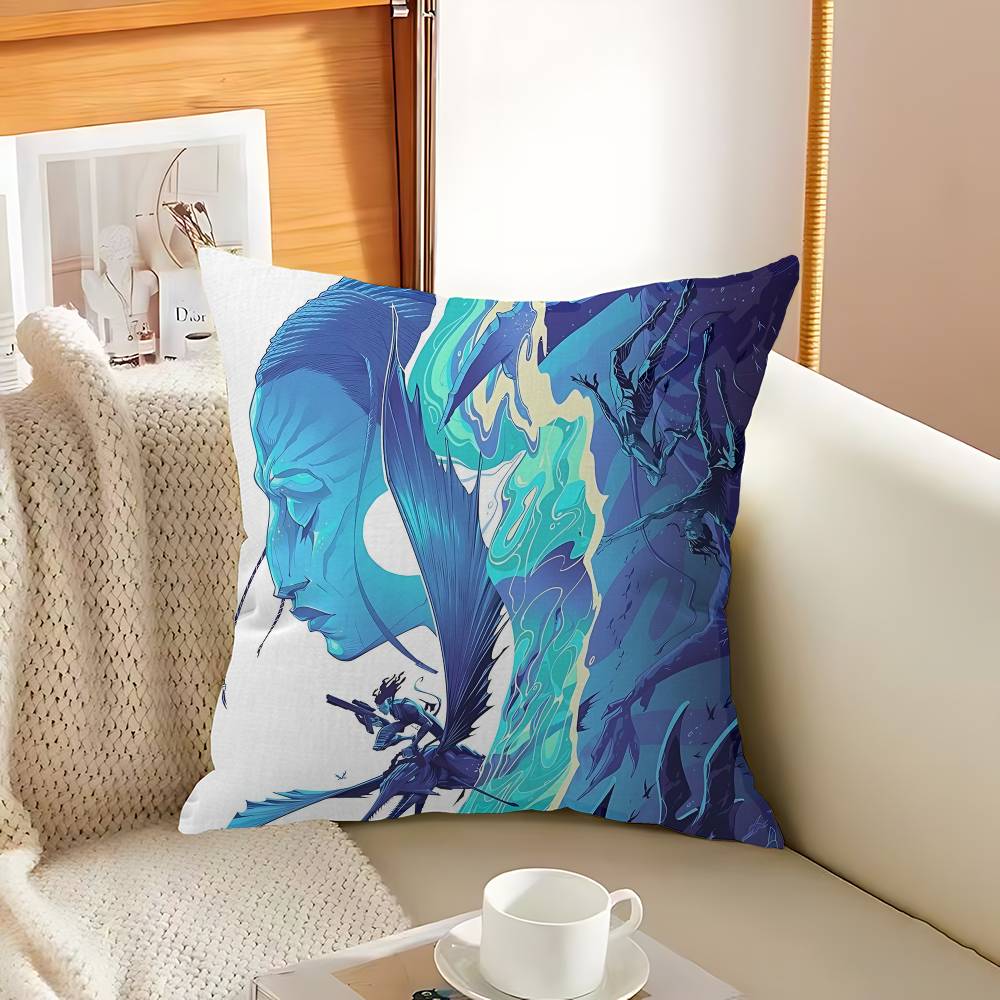 Classic Fantasy Movie A-Avatar Cushion Cover Pillow Cover Decor Pillowcase Printed Cushion Case For Couch