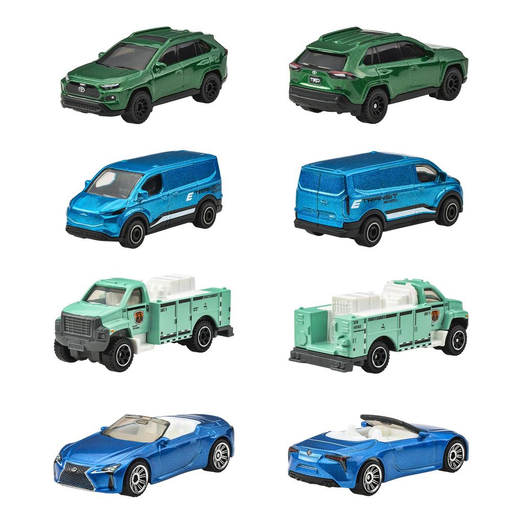 Matchbox Basic Cars Assortment 24 Miniature Vehicles Ages - (Box Set) - 3+ - Multi-color (30782-987D)