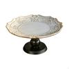 Dekorativní podnos na ovoce na podstavci, úložný prostor na dorty, velkokapacitní stojan na dezerty pro stolování