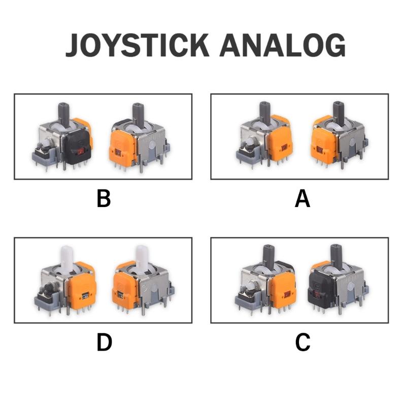 Analog Joysticks Repair Kit for Handheld Game Console  Fixes Stick Drift, Broken, and Loose Joysticks