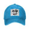 Cappellino in tessuto denim con motivo Jujutsu Kaisen Choso JJk cappellini da baseball casual cappello regolabile cappelli da