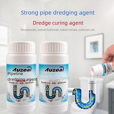 Powerful Pipe Dredging Agent: Kitchen & Toilet Clog Dissolver, Deodorizer, & Corrosion-Resistant Solution
