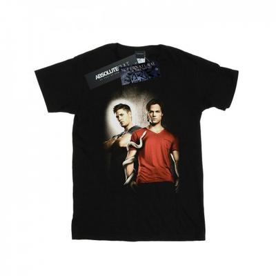 Womens/Ladies Heaven And Hell Cotton Boyfriend T-Shirt