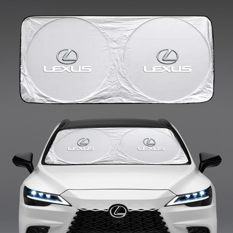 Car Windshield Sun Shade Visor UV Protection Shield For Lexus F SPORT ES RX NX LS UX LM LX GX LC RZ IS CT GS RC HS SC TX LBX