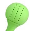 2Pcs Household Office Green Silicone Tea Infuser Faucet Shape Tea Strainer Filter Accessory