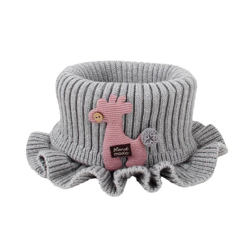 

1-3 year old baby wool hat winter warm baby ear hat super cute baby thickened knitted hat half-year-3 years old