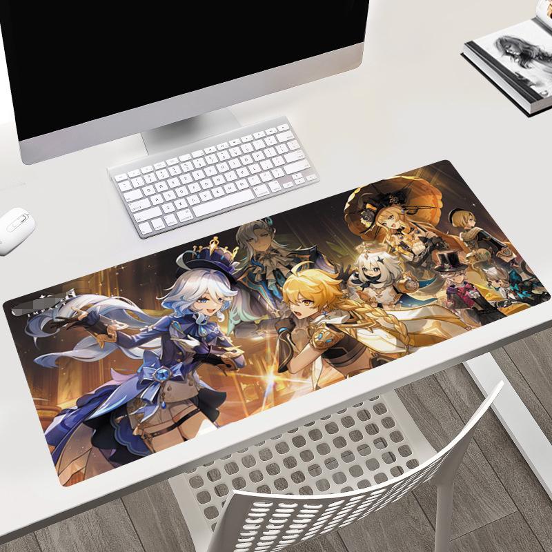 Genshin Impact Large Anime Gaming Mouse Desk Pad