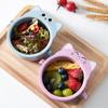 Small Bowl Wheat Straw 1set 6.3x5.7x2.4in