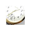 Fieldwork Snoopy Analog Watch with Metal Band and Accordion Strap for Women Brown