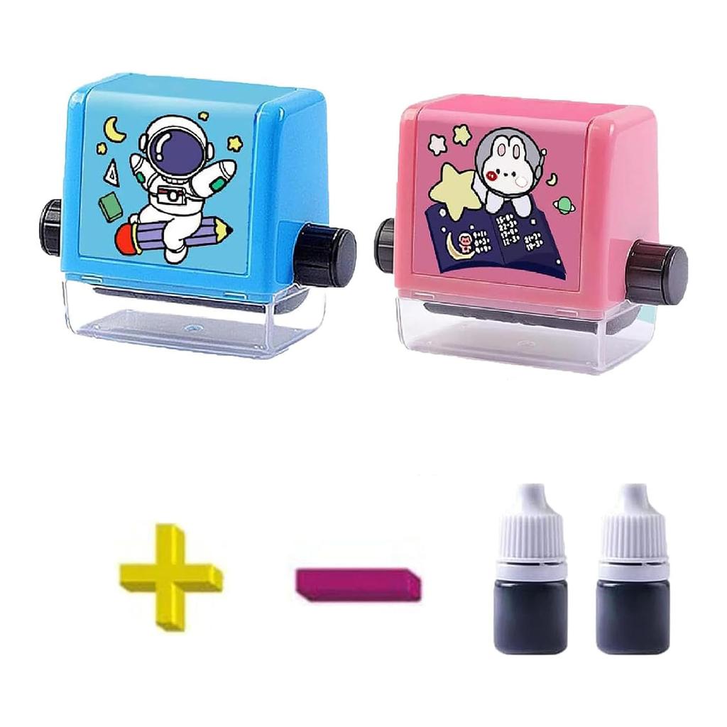 Rolovací razítka pro náhodné procvičování matematiky Vícenásobné otázky z výuky matematiky Domácí potřeby pro učitele