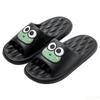 Fashion Summer Women's Slippers Cute Frog Home Anti slip Shoes Couple thick soled sandals Anti odor Mens ladies bathroom slipper Zapatos